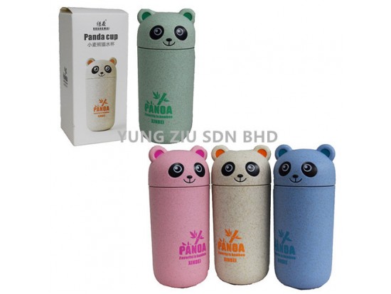 XB8281#350ML WHEET PANDA BOTTLE